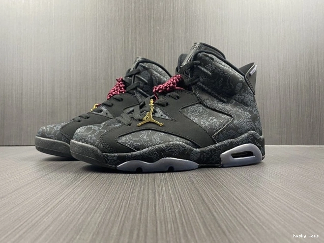 Husky 6 Jordan (W) Black DB9818-001 Retro SD Triple 0808
